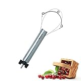 Die verstellbare Draht-Schlinge aus rostfreiem Edelstahl schiebt sich zwischen den Gummiring und das Glas und löst somit das Vakuum