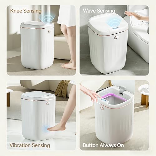 Tacho de Basura Sensor Touchless 6.4 Gal VeltHar miniatura 3