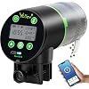 Ycozy WiFi Automatic Fish Feeder for Aquarium with Remote APP Control, Plug Powered, with Plug & USB-C Cable Vacation Auto Fish Food Dispenser for Small Tank/Betta/Turtle