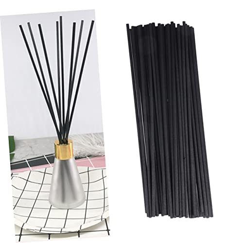50 varillas de ratán negro para difusor miniatura 7