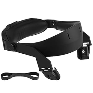 Z&HA Kopfband, Einstellbares Kopfband Für Oculus Quest-Virtual Reality VR Headset Zubehör, Bequemes PU-Leder Und Zur Verringerung Kopfdruck