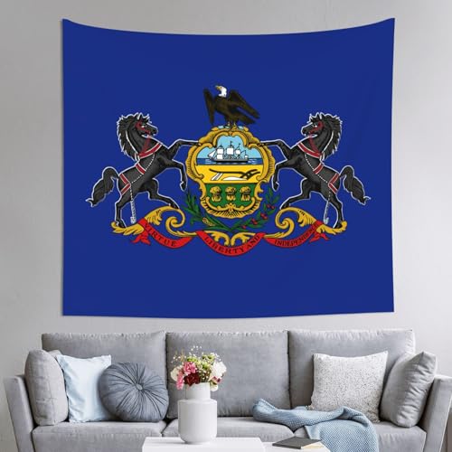 Grande tapisserie Pennsylvanie JEJEA décoration murale haut de gamme pour chambre
