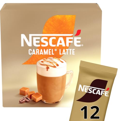 Image of Nescafé Caramel Latte Sachets 12 x 17g | Pack of 1