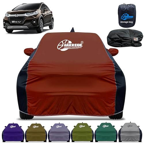 Image of Car Cover for Honda Wrv All-Weather & Scratch Protection with Mirror & Antenna Pockets | Washable Fabric | Custom Fit | Premium Multicolor | We Send Any One Color from Showing Image