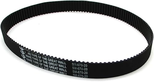 Miniatura 3 de DJ-Motor 2 correas de transmisión de scooter de gas 5M-670-20 para Bladez Moby S XL 33cc 35cc 40cc Powerboards Mini Moto Pocket Bike