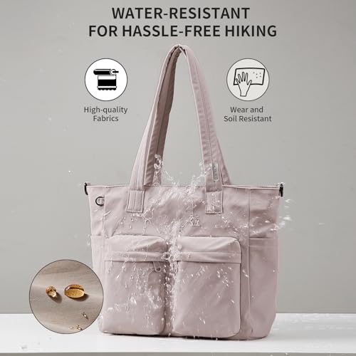 Bolso Tote para mujer resistente al agua con múltiples bolsillos miniatura 5