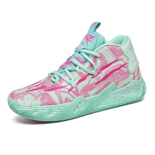 Zapatillas de Baloncesto para Hombre Mujeres clásicas Suela Casuales Moda Zapatos Deporte Antideslizantes,Fitness, Caminar, Informales