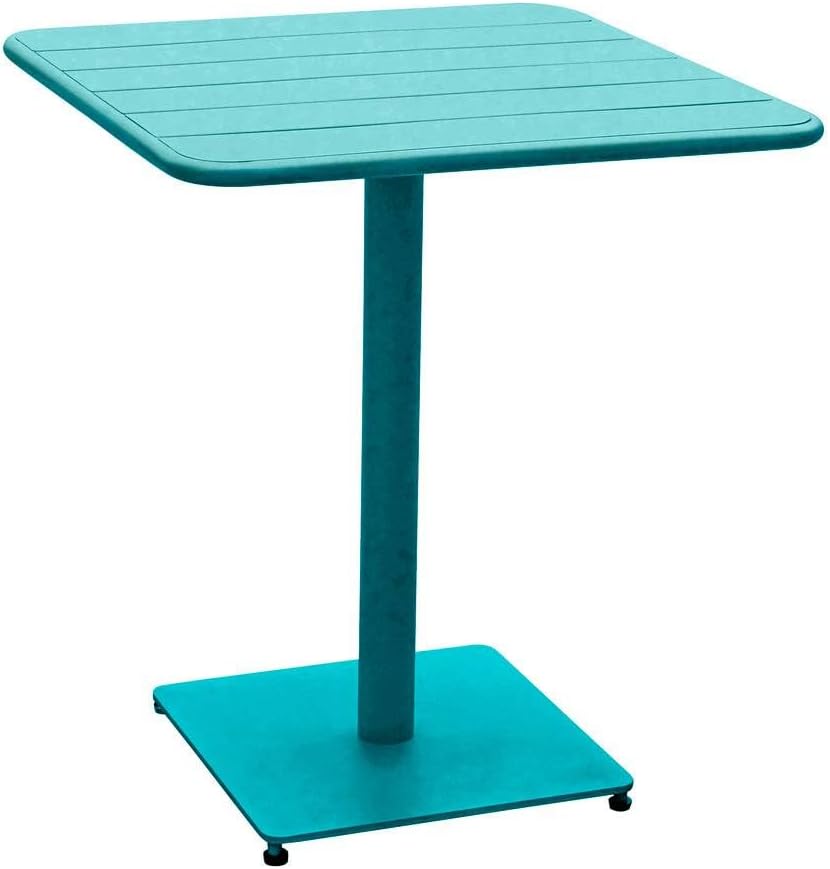 Phuket Square Garden Table 2 Seater Duck Blue