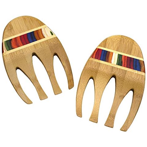 Baltique Marrakesh Salad Hands Serving Utensils Cover