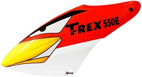 XCanopy Airbrush Fiberglass Angry Bird Canopy - TREX 550E