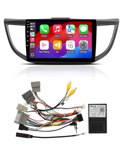 ViaBecs 10.2�C���` ���C�����X Apple �J�[�v���C���W�I �z���_ CRV 2.4L 2015-2016�p �^�b�`�X�N���[���J�[�X�e���I Android Auto�A6G +128G�AGPS�i�r�Q�[�V�����AWiFi�ABluetooth�ADSP 