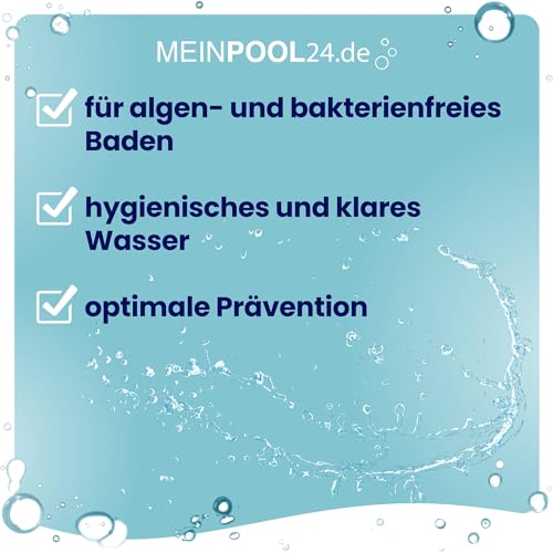 Meinpool24.de Algizid Meinpool24.de 5 l zur Poolpflege Algenverhütung flüssig Algezid schaumfrei