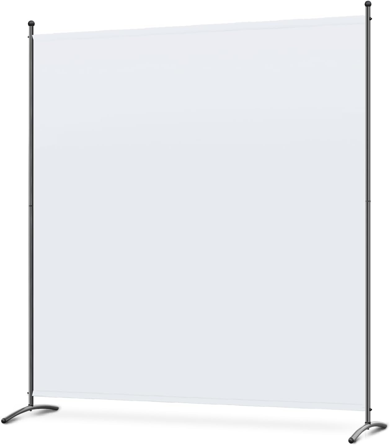 Angel Living Paravent 1 Panel Room Divider Protective Screen Wall Room Partition for Offices, Balcony, Bedroom, Outdoor Garden 162 x 180 cm Natural
