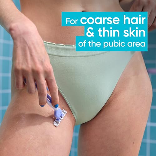 Gillette Venus Women's Disposable Razors for Pubic Hair and Skin, Bikini Razors for Women, 6ct - image 3