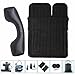 awolsrgiop Auto Matratze, 170 x 120 cm SUV Matratze Auto Luftmatratzen für Reisen Camping Outdoor Aktivitäten, Abziehbar Aufblasbare Matratze mit 2 Kissen und Pumpe, Schwarz
