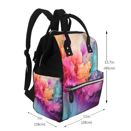 Sac à dos à langer grande capacité pour maman active