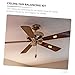 Yardwe Kit 1 Set Balance Piece Fan Light Securing Clip Weight Accessories Epoxy Tool Fan Clips Ceiling Fan Suite Supplies Ceiling Fan Blades Metal Balancer