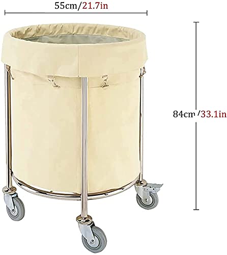 Carrinho de rodinhas de prateleira de cozinha com forro removível redondo com roda silenciosa de 10