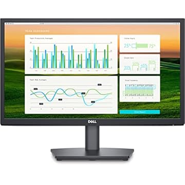 Monitor Dell de 21.5” E2222HS, Preto