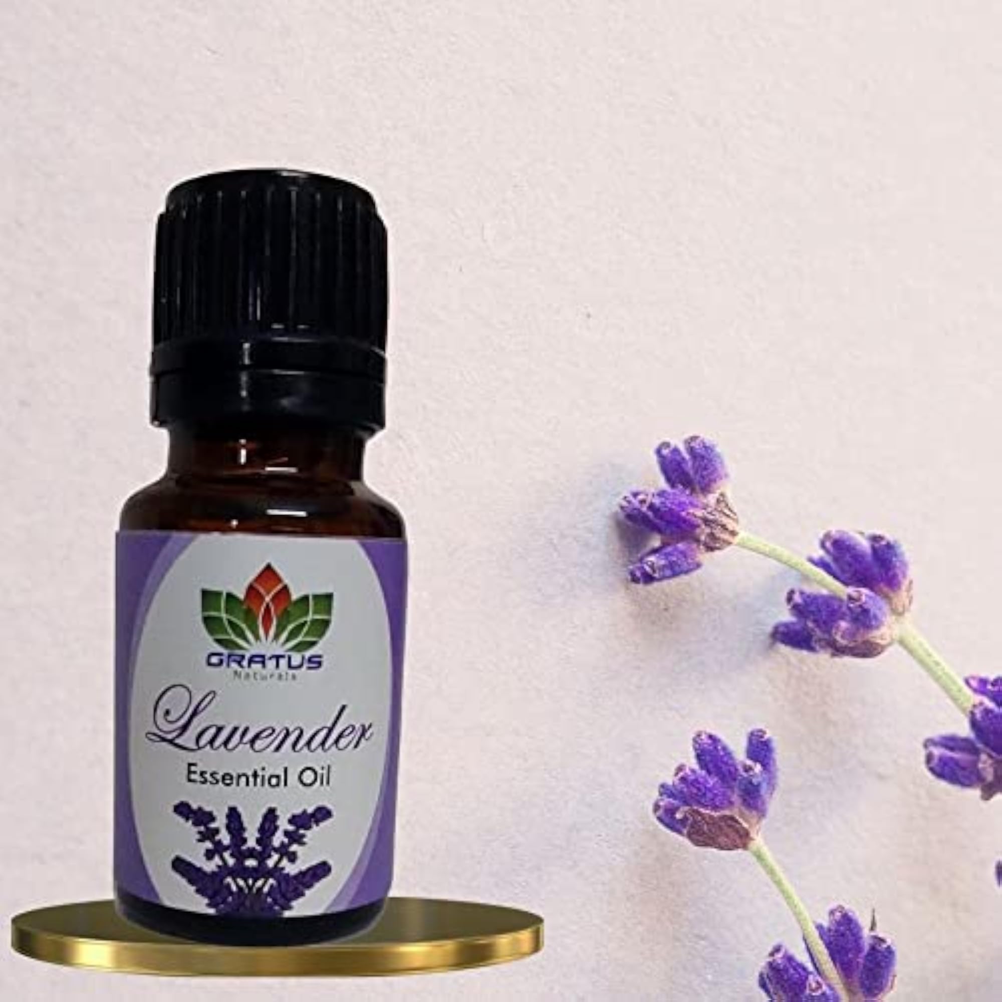 Gratus Naturals Lavender Essential Oil, 15ml