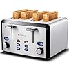  4-Slice-Toaster-Wide-Slot-Bread-Toaster-with-6-Shade-Settings-Stainless-Steel-Toaster-with-LCD-Display-Removable-Crumb-Tray-CancelDefrostReheat-Function-1400W