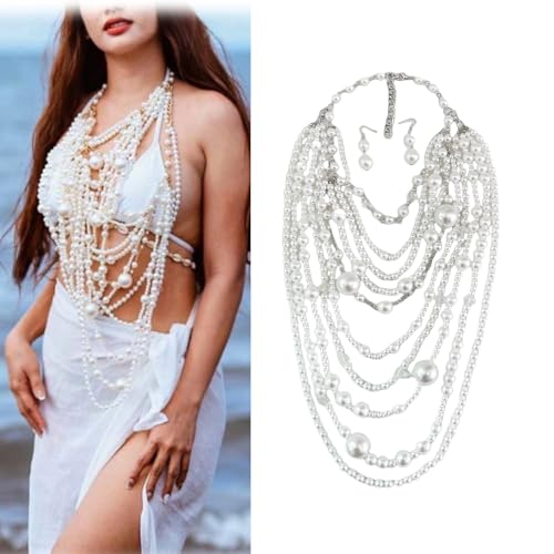Collier multicouches de perles : finis les bijoux ternes avec cet ensemble - 2