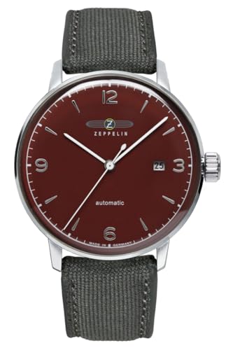 Zeppelin lz129 hindenburg orologio Uomo Analogico Automatico con cinturino in