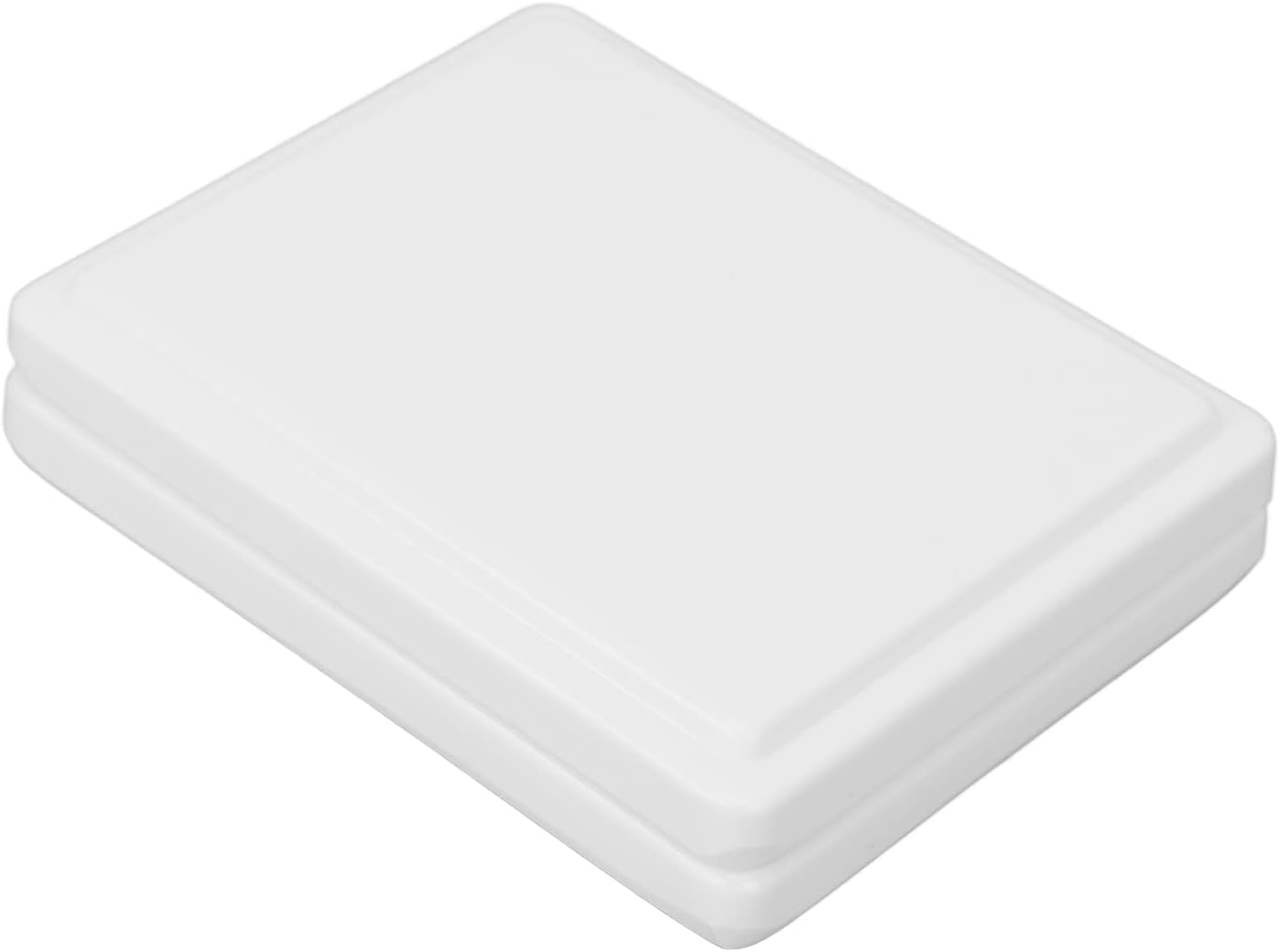 Porcelain Paint Palette Reusable Pure Color Watercolor Paint Palette 12 Wells Indoor Dustproof White For Artists