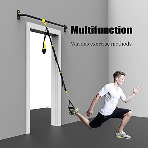 Sports Fitness Horizontal Bar, Men and Women Strength Training Pull-up Bar Indoors and Outdoors, Wall-Mounted Installation, Safe and Stable (L70cm)