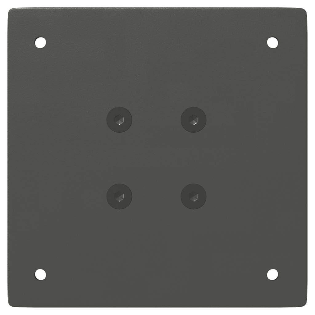 4 gambe per tavolo consolle, colore antracite, 72 cm, in acciaio, per telaio del tavolo, fai da te, stabili, moderne, adatte per tavolo da pranzo, tavolino da caffè, ufficio, legno, metallo