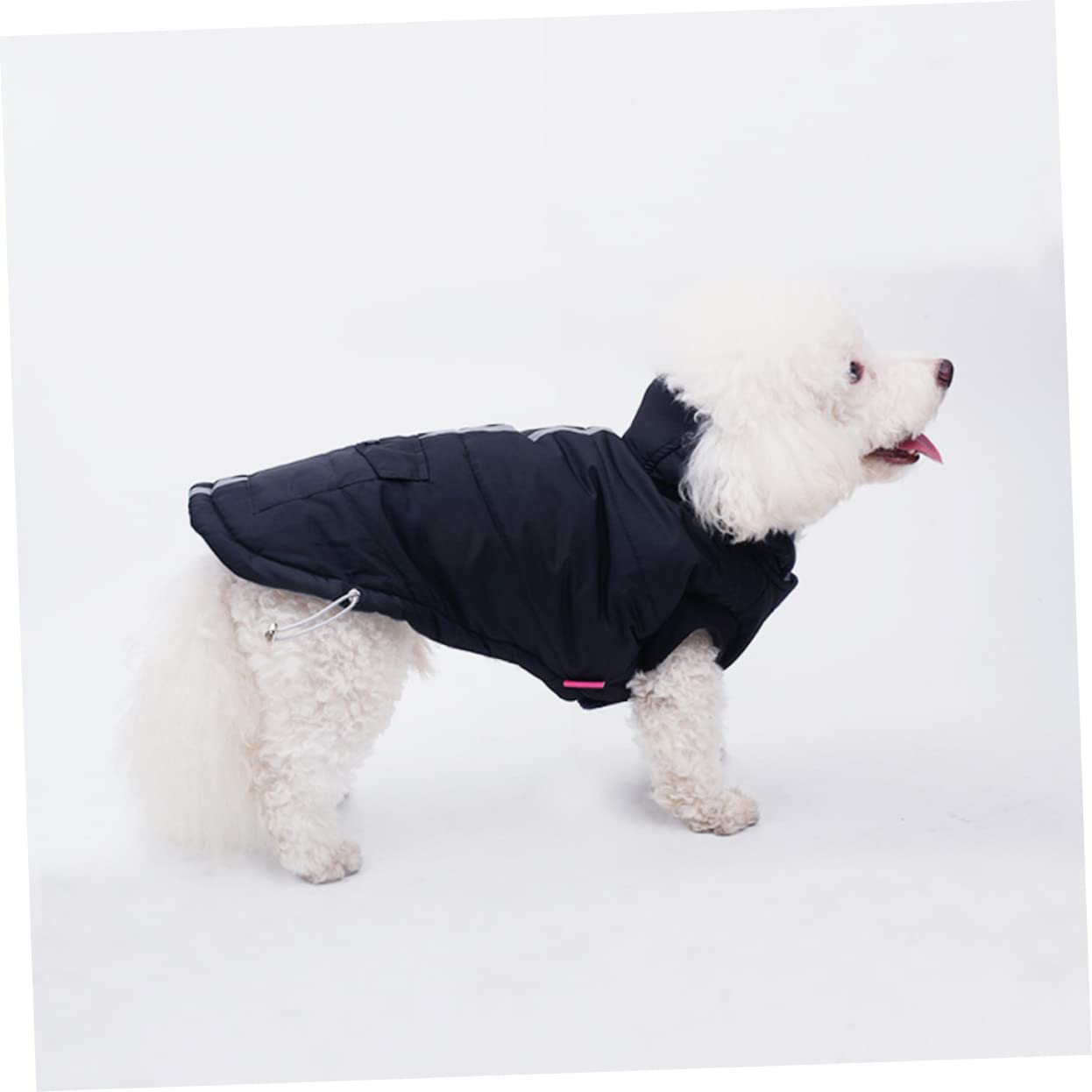 ABOOFAN 3 Piezas Chaleco de suéter Chaleco para Perros Mantener el Chaleco de algodón Caliente Vestidos Ropa de Traje de Nieve para Mascotas Abrigo de Perro Abrigo de algodón
