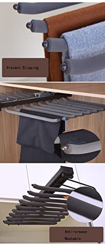 Rack de pantalons réglables en alliage pour optimiser votre dressing - 6