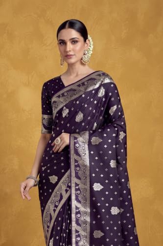 Monjolika Fashion banarasi silk saree in soft silk – image 4