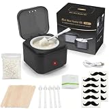 Calentador de Cera Depilatoria, Nariz Waxing Kit para Hombre y Mujer