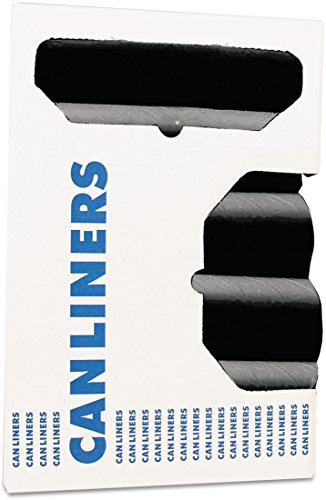 Recycled Plastic Liner, 33x39, Clear, 31 to 33 gal., PK100