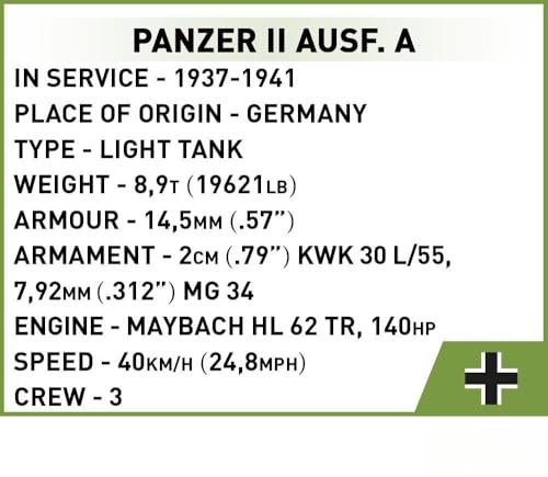 Cobi Panzer Ii Ausf.A - 7