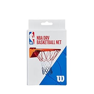 Wilson NBA DRV Recreational Basketballnetz Rot/Weiß/Blau