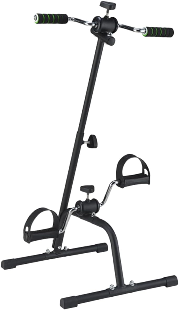 Yardwe Elderly Mini Exercise Bike for Home Fitness Hand Foot Rehabilitation Equipment Pedal Exerciser for Upper Lower Limb Coordination Easy Assembly Non Slip