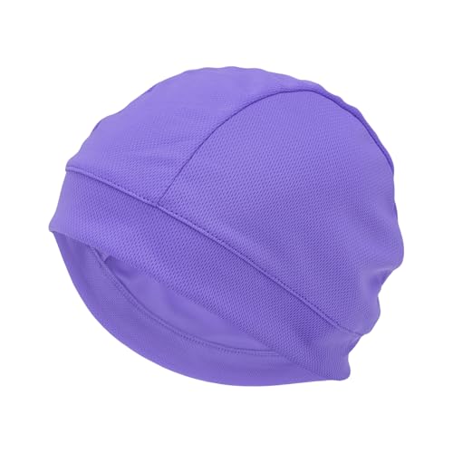 VekAuto Gorra De Ciclismo Transpirable Y Absorbente De Sudor Forro De Casco Tela De Malla De Seda Baiku Morado 26x15.5cm 1 Pc