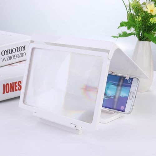Amplificador pantalla móvil soporte teléfono para vídeos y lectura 3