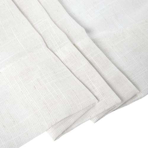 Image of TWOPAGES Flynn Customizable Slub Linen Textured Curtain for Living Room Bedroom Custom Made (1 Panel)