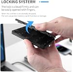 OSTENT 20 in 1 Game Memory Card Holder Case Storage Box for Sony PS Vita PSV 1000/2000 Color Black
