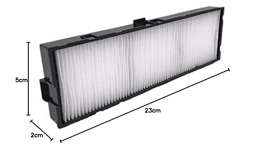 Ersatz-Staubfilter für Panasonic ET-RFV500 Projektor-Luftfilter PT-VMW50 PT-VMW51 PT-VMW60 PT-VMW61 PT-VMZ40 PT-VMZ41 PT-VMZ50 PT-VMZ51 PT-VMZ51S PT-VMZ60 PT-VMZ61 PT-VMZ71