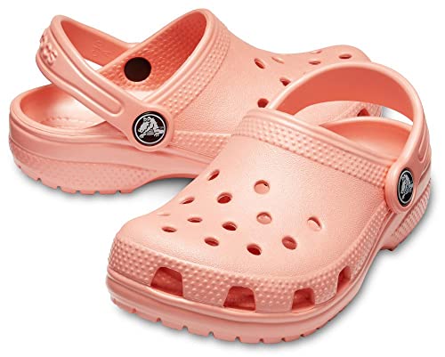 Image of crocs Unisex-Child Classic Clog K Melon 5 Kids UK (C5) (204536-737)