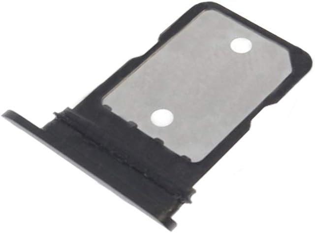 MMOBIEL SIM Card Slot Tray Holder Replacement Compatible with Google Pixel 4 / 4 XL - Incl. Rubber Gasket and Sim Pin - Black