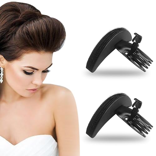 Image of Sanas Puff Maker For Hair 2Pc Hair Accessories For Women Style Tools Bun Maker With Inserts Bumpits For Puff Accessories Stuffing For Hairstyle 2Pcs