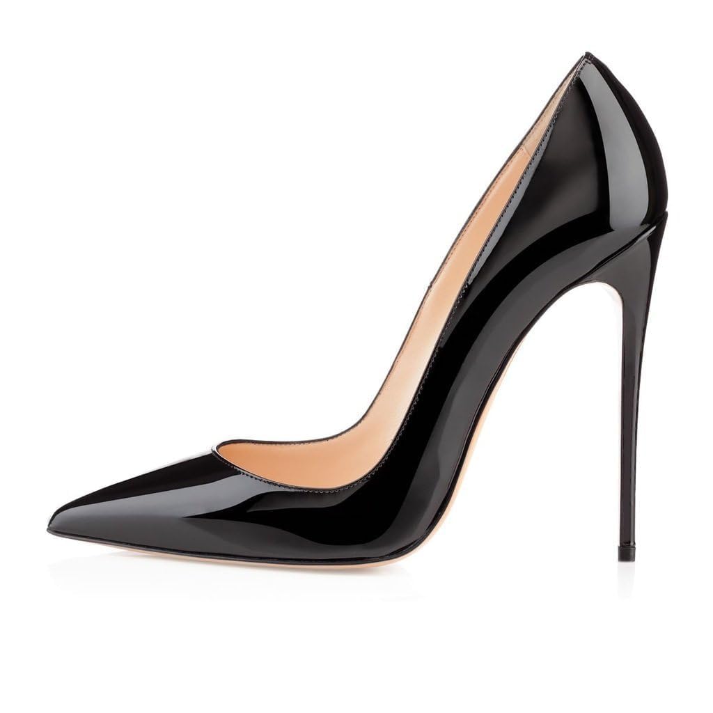 EDEFS Elegante Damen Pumps mit Stilettoabsatz Geschlossene Spitze Zehe und 4,5 Zoll Hohem Absatz Ideal für Mode Party Büro und Einen Touch Hinzuzufügen