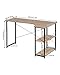 WOLTU Mesa de Escritorio Esquinero Mesa de Computadora con Madera,120 x 74...