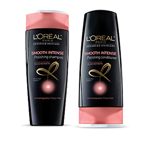 L'Oreal Paris Advanced Haircare - Nutri-Gloss - High Shine Shampoo & Conditioner Set - Net Wt. 12.6 Oz Each (One Set)