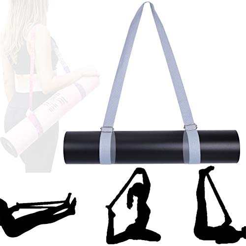 Xtextile Yoga Mat Strap, Non Slip & Comfortable Yoga Strap, Adjustable Yoga Mat